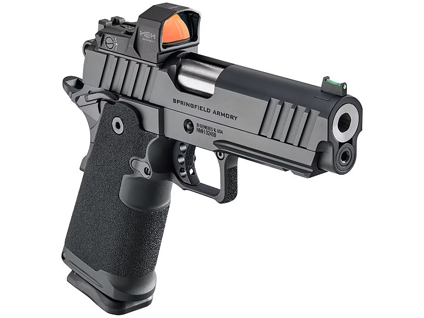 Springfield Armory 1911 DS Prodigy Semi-Automatic Pistol 9mm Luger with Hex Dragonfly Red Dot