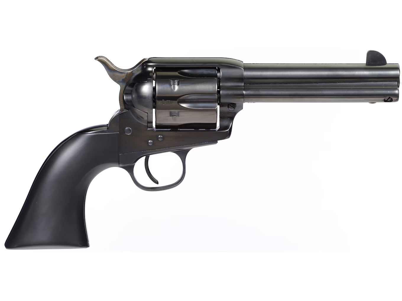 Taylor’s & Company Devil Anse Revolver 45 Colt (Long Colt) 4.75″ Barrel 6-Round Blued Black