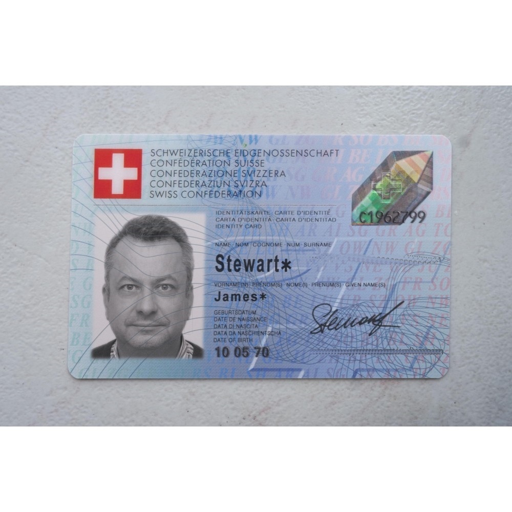 Swiss ID card