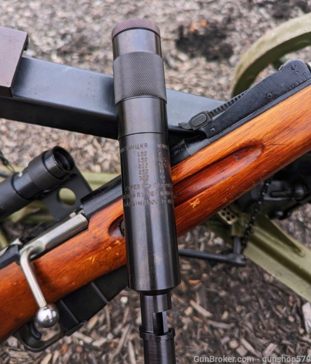 LIMITED RUN RUSSIA STYLE MOSIN NAGANT SUPPRESSOR SNIPER BRAMIT 7.62X54R